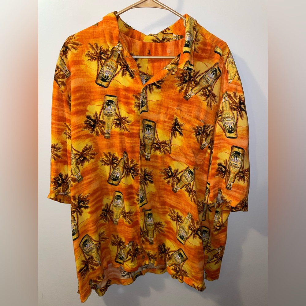 Wrecked Lager Beer Aloha Shirt